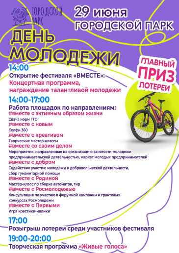 День молодежи в Советском районе День молодежи в Советском районе
